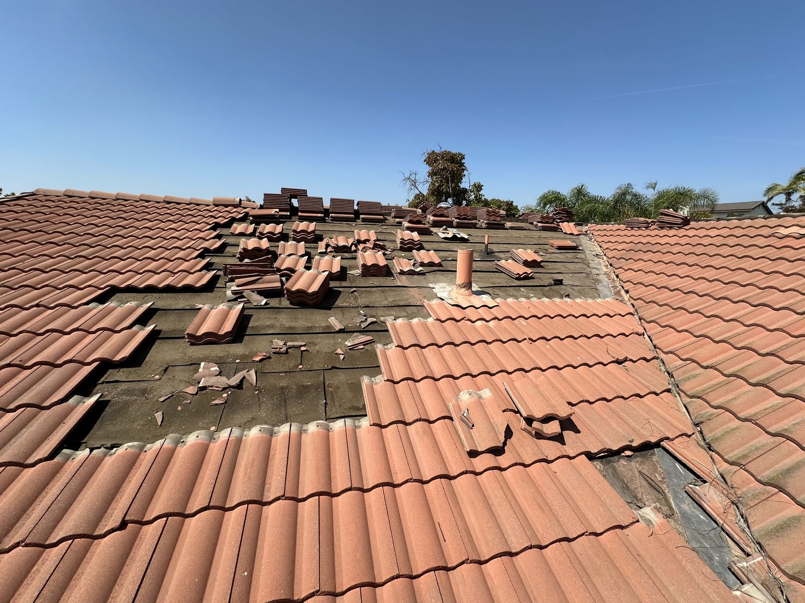 Tile roof repair